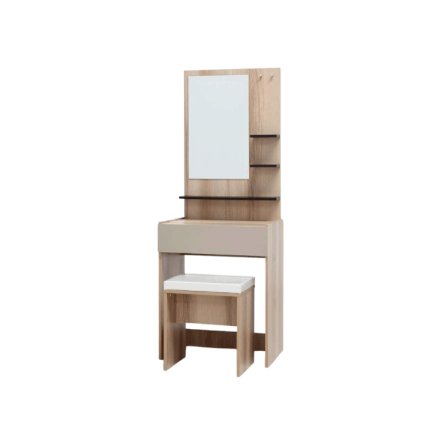 ชุดห้องนอน + ที่นอน PVC 6 ฟุต WISDOM DESIGN FURNITURE รุ่น EASY สีบัตเตอร์/แซน_3